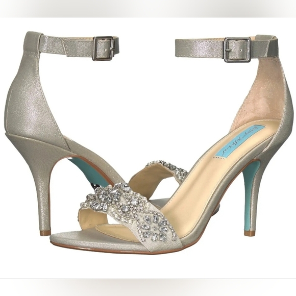 Betsey Johnson Wedding Bridal Shoes 8.5 NEW! - Picture 1 of 4